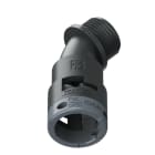 TEAFLEX - CURVA 45 IP66 BF12 PG11 NERO 6BBF12P11