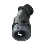 TEAFLEX - CURVA 45 IP66 BF17 M20 NERO 6BBF17M20