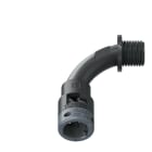 TEAFLEX - CURVA 90 IP66 BN07 1/4' NERO 6BBN07G01