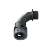 TEAFLEX - CURVA 90 IP66 BN17 1/2' NERO 6BBN17G03