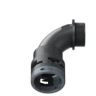 TEAFLEX - CURVA 90 IP66 BN23 PG21 NERO 6BBN23P21