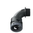 TEAFLEX - CURVA 90 IP66 29NPT 1' NERO