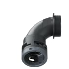TEAFLEX - CURVA 90 IP66 BN36 M50 NERO