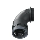 TEAFLEX - CURVA 90 IP66 BN48 PG48 NERO 6BBN48P48