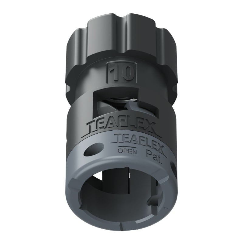 TEAFLEX - FEMM. IP66 NERO SFA10 5/8' 24F