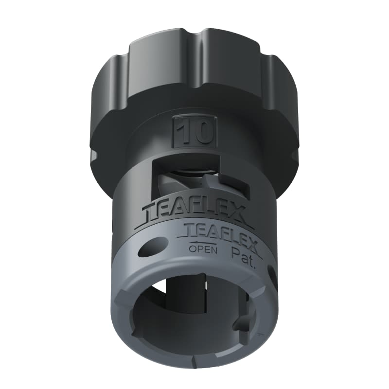 TEAFLEX - FEMM. IP66 NERO SFA10 3/4' 20F