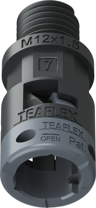 TEAFLEX - RACC.NERO IP66 SM07 M12X1,5