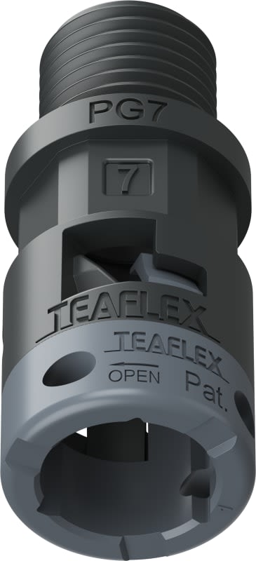 TEAFLEX - RACC.NERO   IP66 SM07  PG07 6BSM07P07
