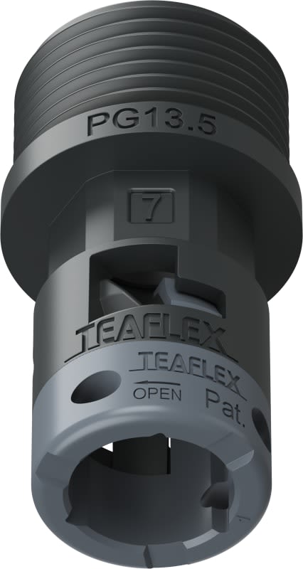 TEAFLEX - RACC.NERO   IP66 SM07  PG13,5