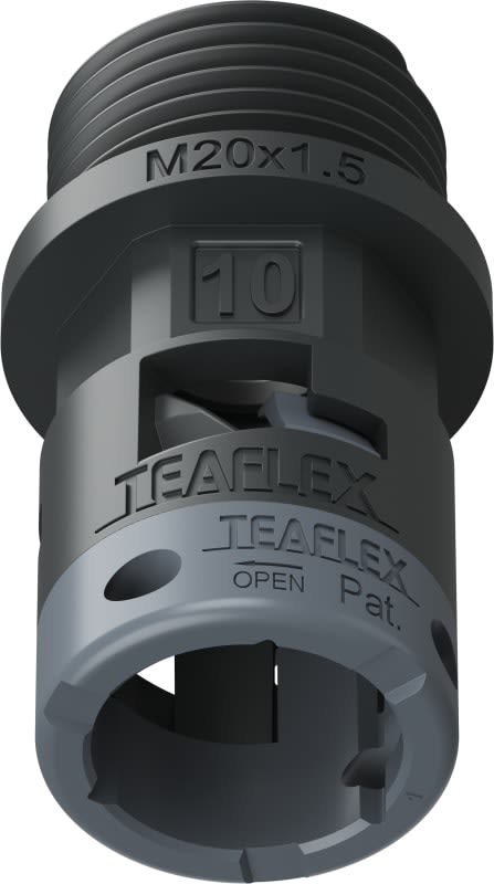 TEAFLEX - RACC.NERO   IP66 SM10  M20X1,5 6BSM10M20