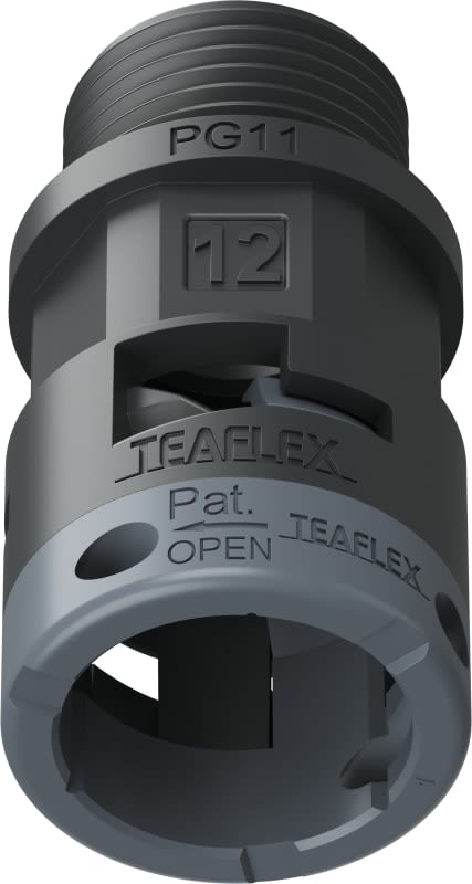 TEAFLEX - RACC.NERO IP66 SM12 PG11 6BSM12P11