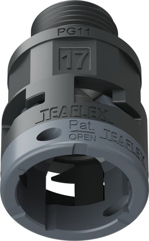 TEAFLEX - RACC.NERO IP66 SM17 PG11 6BSM17P11