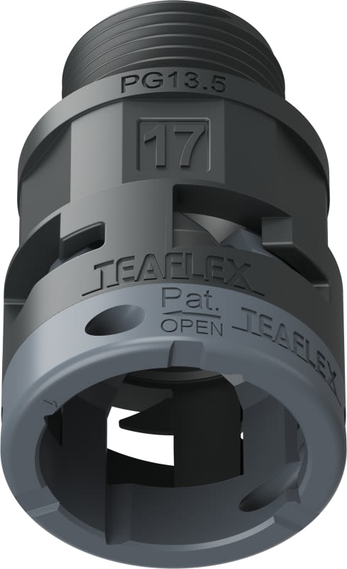 TEAFLEX - RACC.NERO IP66 SM17 PG13,5 6BSM17P13