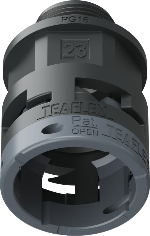TEAFLEX - RACC.NERO IP66 SM23 PG16 6BSM23P16
