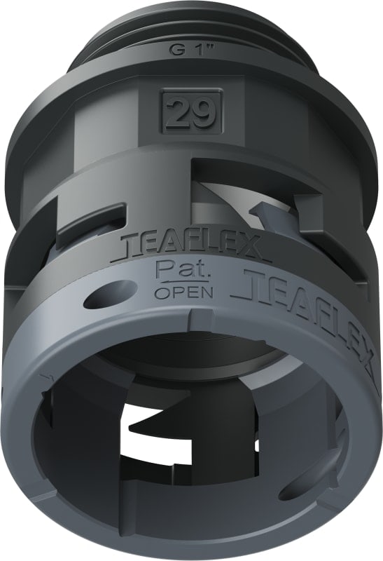 TEAFLEX - RACC. NERO IP66 SM29 G1'
