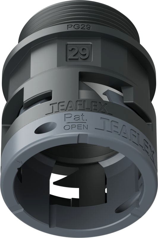 TEAFLEX - RACC.NERO   IP66 SM29  PG29 6BSM29P29