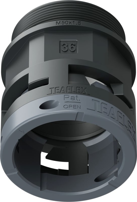 TEAFLEX - RACC.NERO IP66 SM36 M50X1,5 6BSM36M50