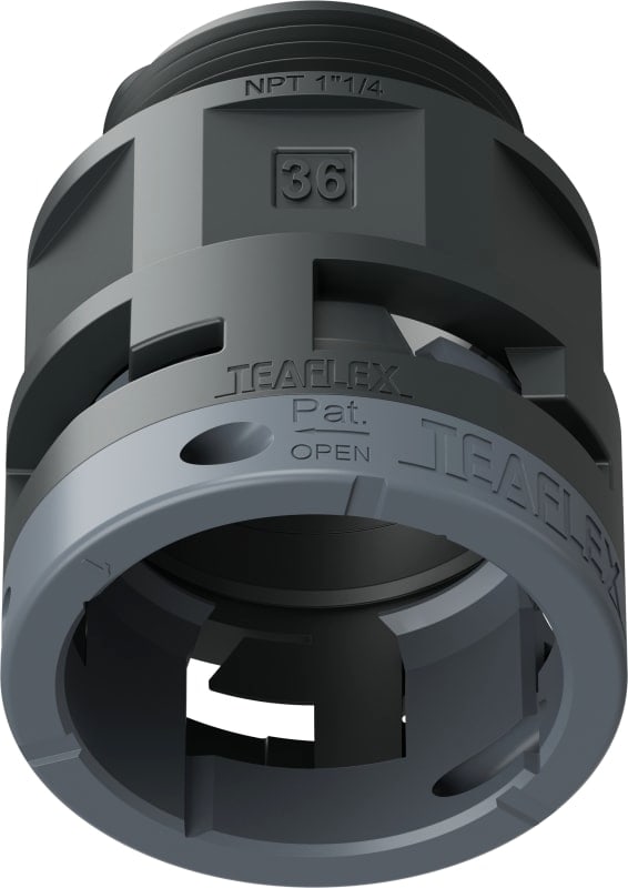TEAFLEX - RACC.NERO IP66 SM36 NPT1'1/4