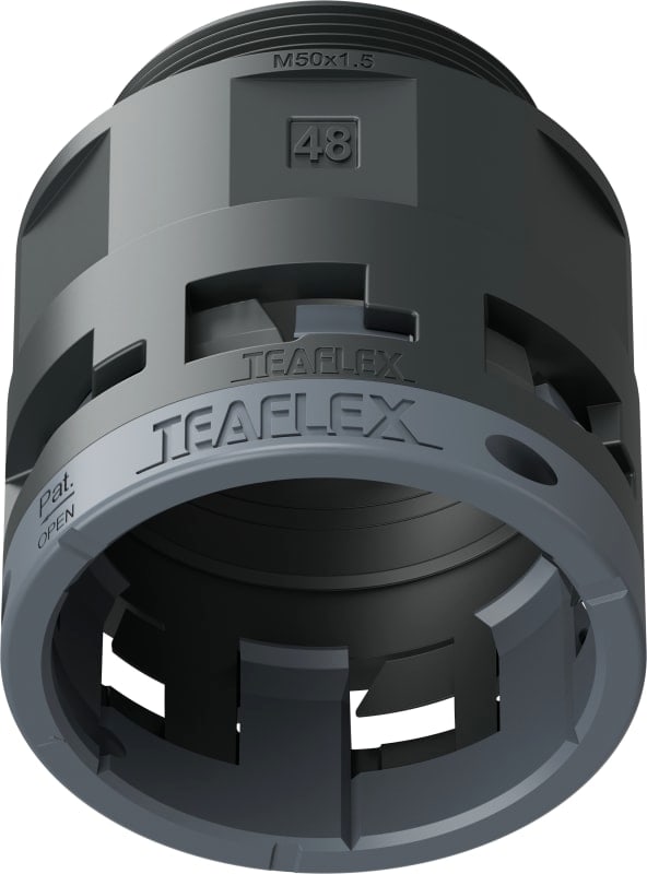 TEAFLEX - RACC.NERO IP66 SM48 M50X1,5 6BSM48M50