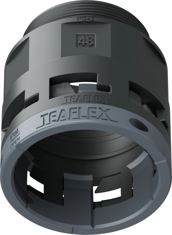 TEAFLEX - RACC.NERO   IP66 SM48 PG42