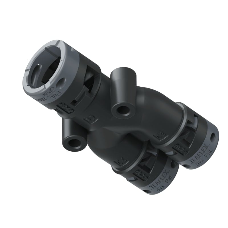 TEAFLEX - RACC. Y NERO IP66 12-10-10