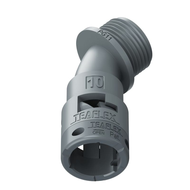 TEAFLEX - CURVA 45 IP66 BF10 PG11 GRIGI