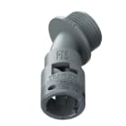 TEAFLEX - CURVA 45 IP66 BF10 PG13 GRIGI 6GBF10P13