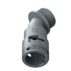 TEAFLEX - CURVA 45 IP66 BF12 PG13 GRIGI 6GBF12P13