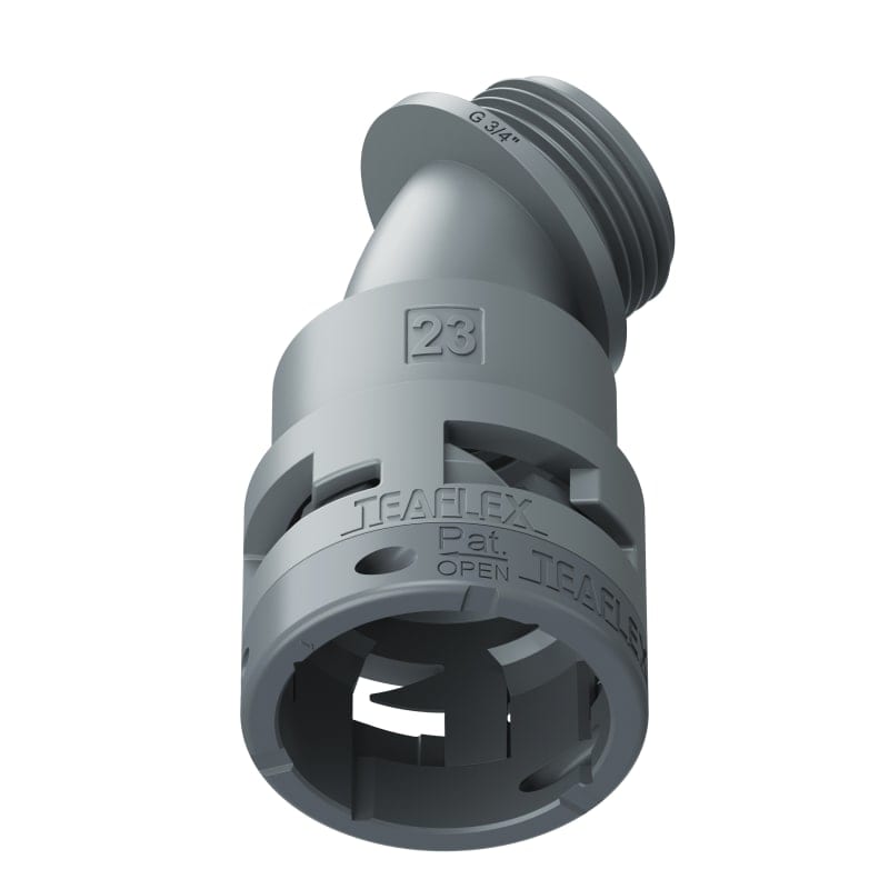 TEAFLEX - CURVA 45 IP66 BF23 3/4GRIGI