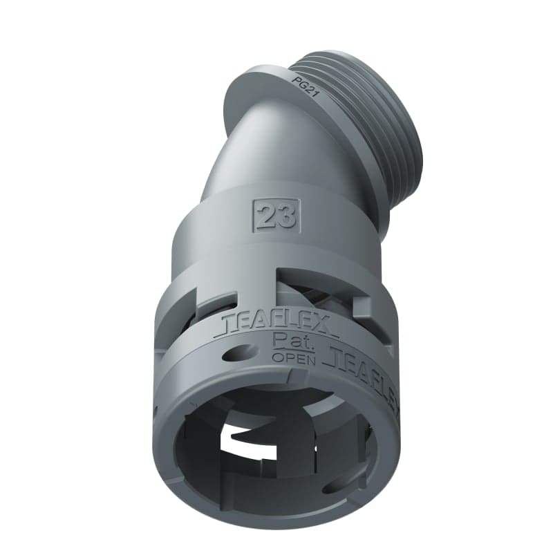 TEAFLEX - CURVA 45 IP66 BF23 PG21 GRIGI