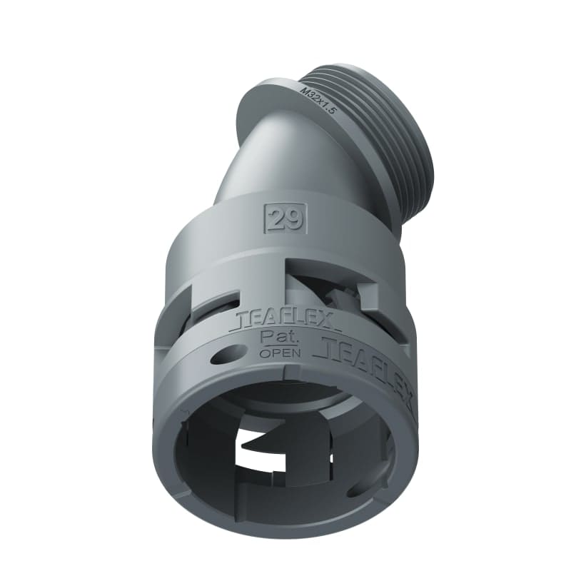 TEAFLEX - CURVA 45 IP66 BF29 M32 GRIGI