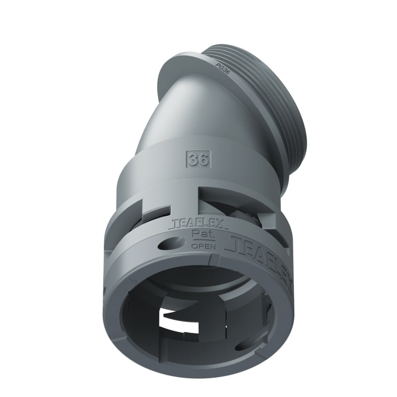 TEAFLEX - CURVA 45 IP66 BF36 PG36 GRIGI