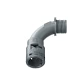 TEAFLEX - CURVA 90 IP66 BN10 PG09 GRIGI 6GBN10P09