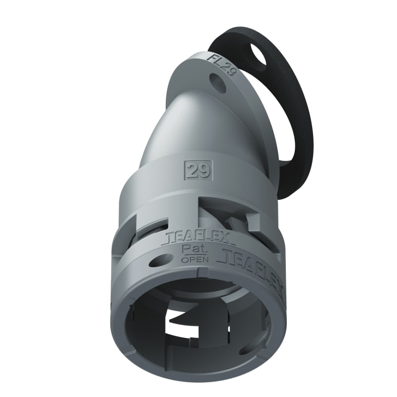 TEAFLEX - FLANGIA 45 IP66 FF29 GRIGIO