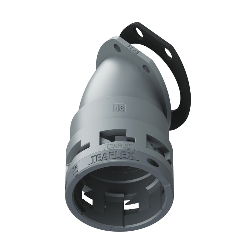TEAFLEX - FLANGIA 45 IP66 FF48 GRIGIO