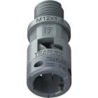 TEAFLEX - RACC.GRIGIO IP66 SM07 M12X1,5