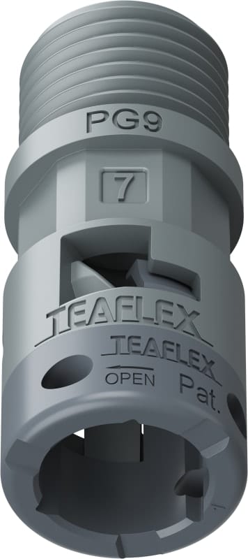 TEAFLEX - RACC.GRIGIO IP66 SM07 PG09