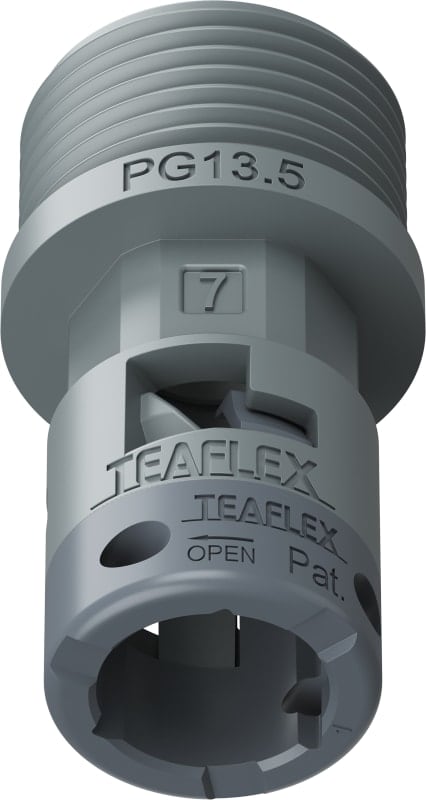TEAFLEX - RACC.GRIGIO IP66 SM07 PG13,5