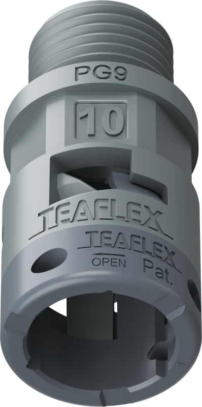 TEAFLEX - RACC.GRIGIO IP66 SM10 PG09