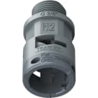 TEAFLEX - RACC.GRIGIO IP66 SM12 G 3/8'