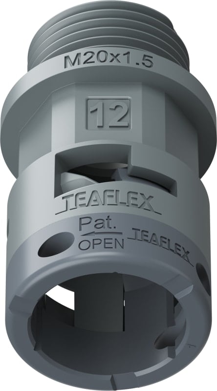 TEAFLEX - RACC.GRIGIO IP66 SM12 M20X1,5