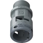 TEAFLEX - RACC.GRIGIO IP66 SM12 PG11 6GSM12P11