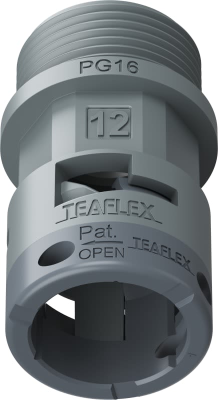 TEAFLEX - RACC.GRIGIO IP66 SM12  PG16