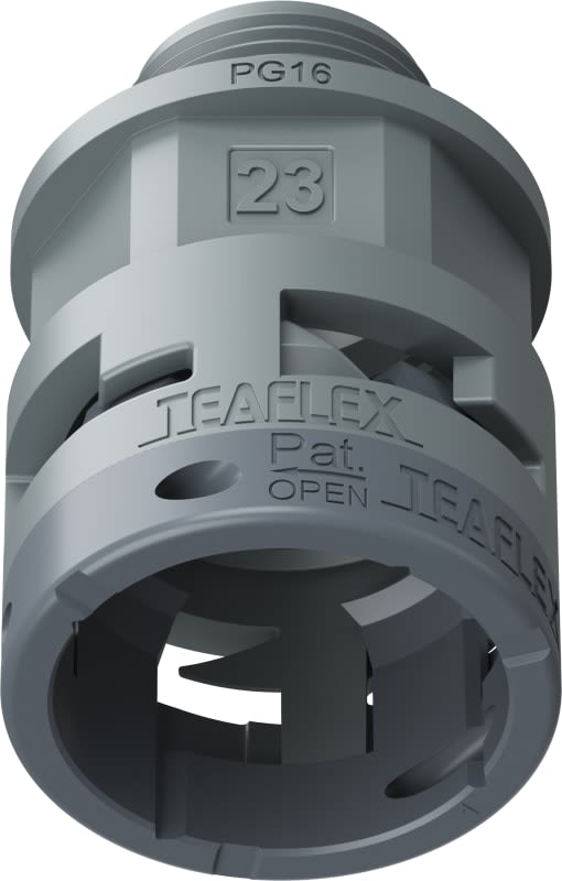 TEAFLEX - RACC.GRIGIO IP66 SM23 PG16 6GSM23P16