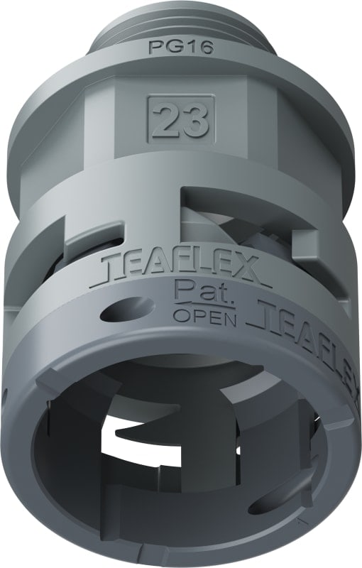 TEAFLEX - RACC.GRIGIO IP66 SM23 PG16