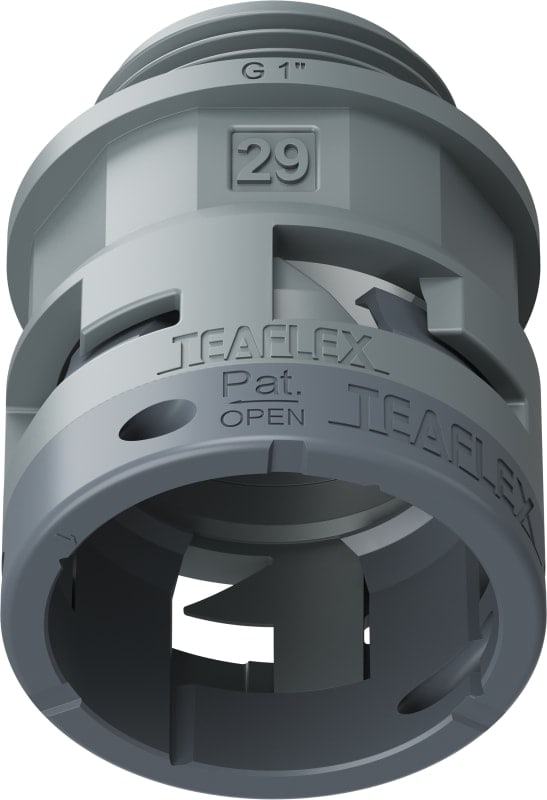 TEAFLEX - RACC.GRIGIO IP66 SM29 G1'