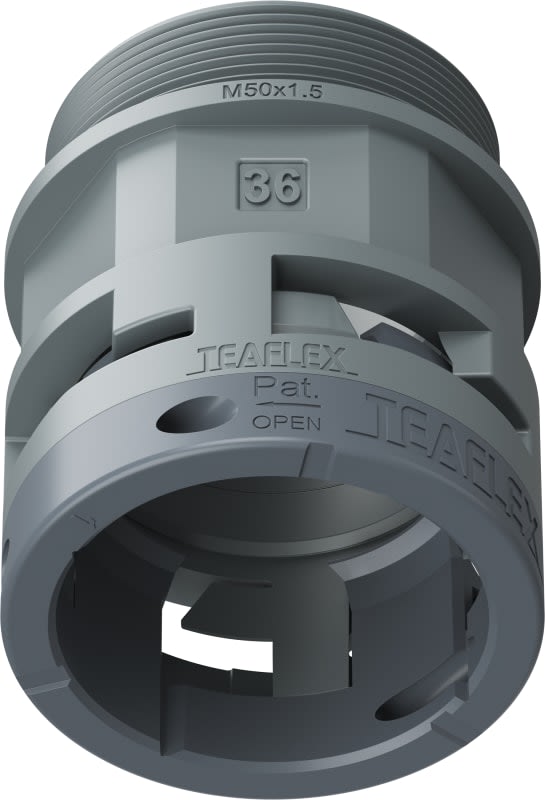 TEAFLEX - RACC.GRIGIO IP66 SM36  M50X1,5