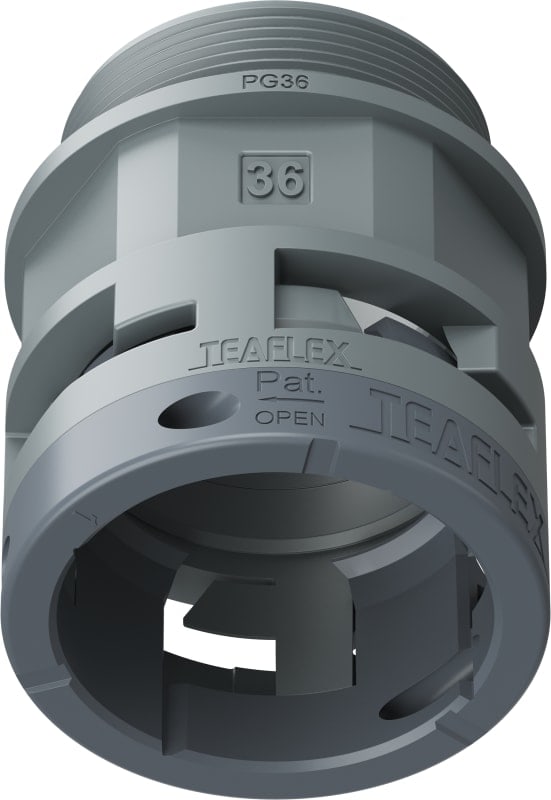 TEAFLEX - RACC.GRIGIO IP66 SM36 PG36
