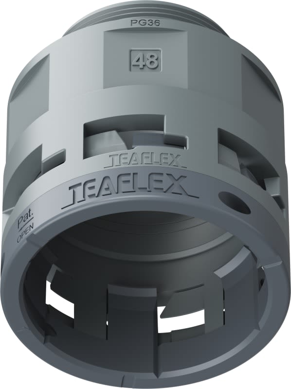 TEAFLEX - RACC.GRIGIO IP66 SM48 PG36