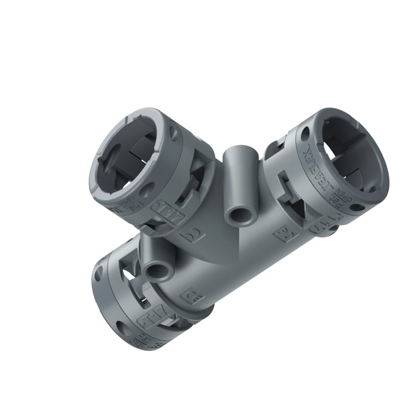 TEAFLEX - RACC. T GRIGIO IP66 17-17-17 6GT171717